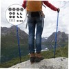 BIUDECO 20pc Hiking Stick Accessories Set Trekking Pole Tips Mud