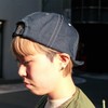 Basic Ench Denim Ball Cap Amplier Cap, Short Brim Denim