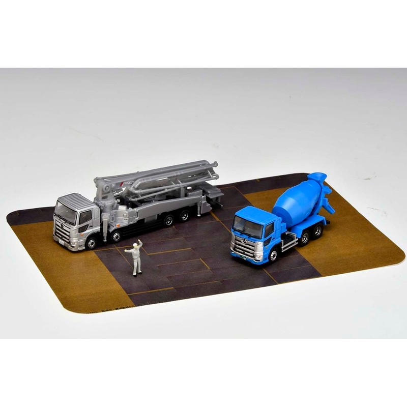 TOMYTEC The Truck Collection Torakore Concrete Pump Car Set B