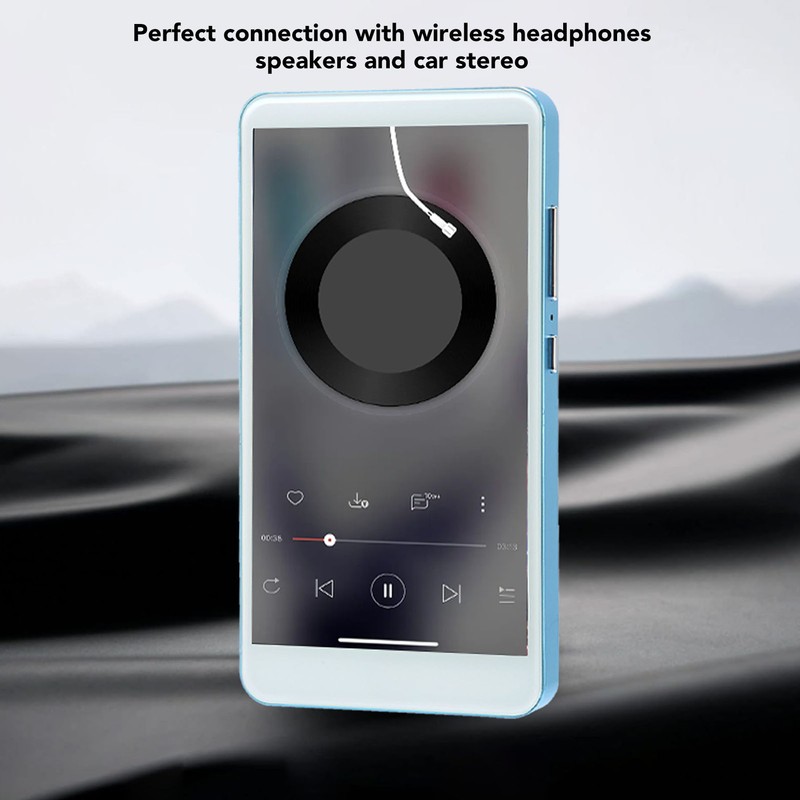 MP4 Player with Bluetooth and WiFi 5.0 Inch Full Touch