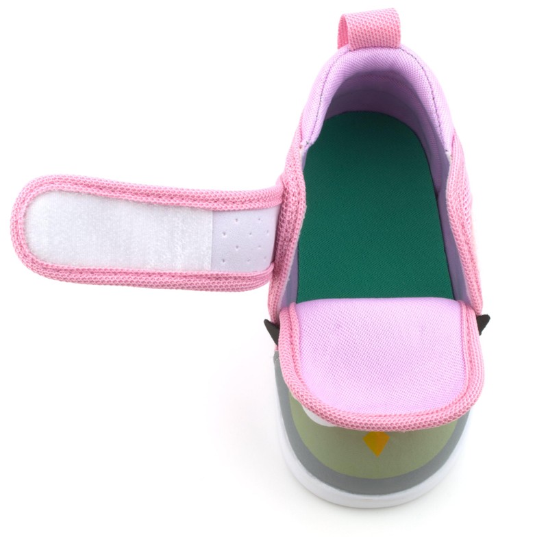 ikiki - Zapatos chirriantes para niños pequeños con interruptor de