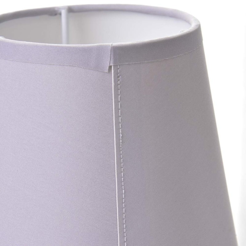 Grey lampshade
