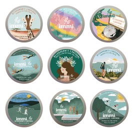 IMMI Desodorante Natural Lavanda TEEN (Para adolescentes) en Tarro 2 Piezas de 75g