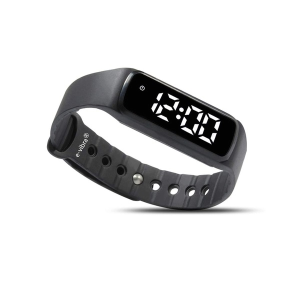 e-vibra 8 Alarm Vibrating Alarm Watch Medical Reminder Watch -