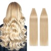 20 + 40 Pieces Real Hair Tape Extensions