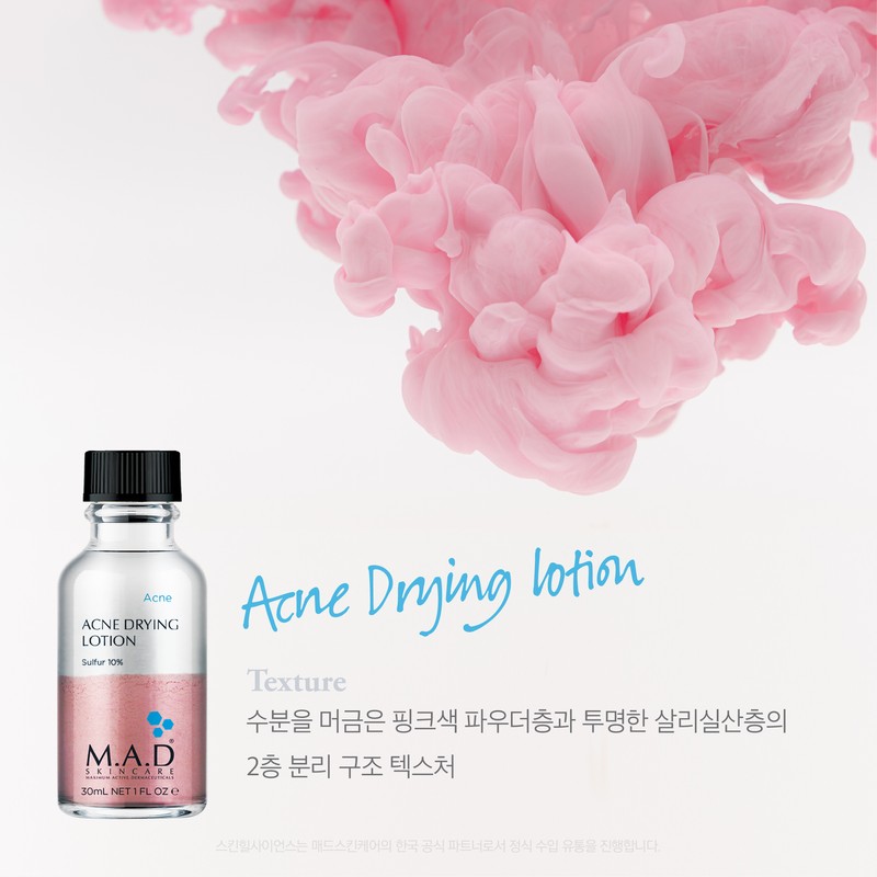 Partner companies (self-produced products) Mad Skin Care Acne Drying Trouble