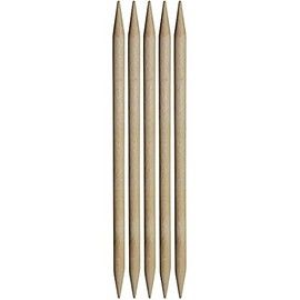 KnitPro 20 cm x 10 mm Basix Double Pointed Needles, Birch