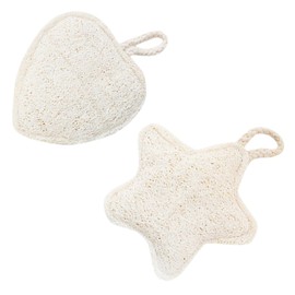 NOLITOY Bath Cleaning Kit Pack Loofah Sponges Exfoliating Scrubbers for Men Women