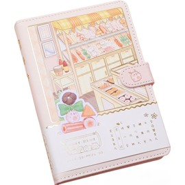 Lined Journal Notebook, Kawaii Journal Notebook, Japanese Journal Notebook, Japanese Cute Kawaii Journal, 7.3 x 5.1inch, 19.3 x 13cm, 256 pages, Premium Quality Paper
