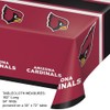 Trendware Arizona Cardinals Plastic Tablecloths, 3 ct