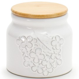 aito Seisakusho 267923 Lien Canister, Storage Container with Lid, Approx. 3.9 inches (10 cm), White, Mino Ware