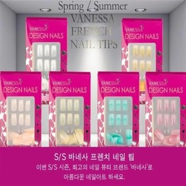 [SS62]Vanessa long nail tips nail care 6 types AA PinkFREE / [에스에스62]바네사 롱 네일팁 네일케어 6종 AA PinkFREE