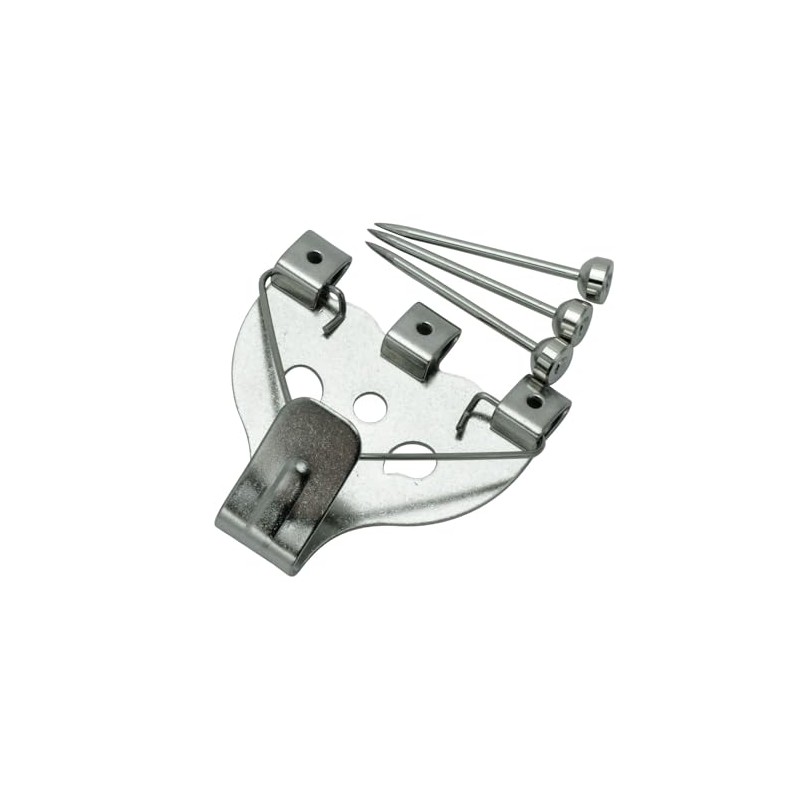 Fukuikinzokukogei F-4001 Stainless Steel Safety X Hook, Large