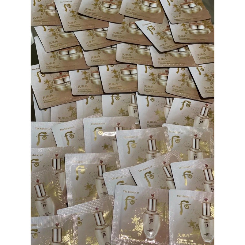The history of Whoo Cheonyuldan Ultimate Regenerative Essence + Cream