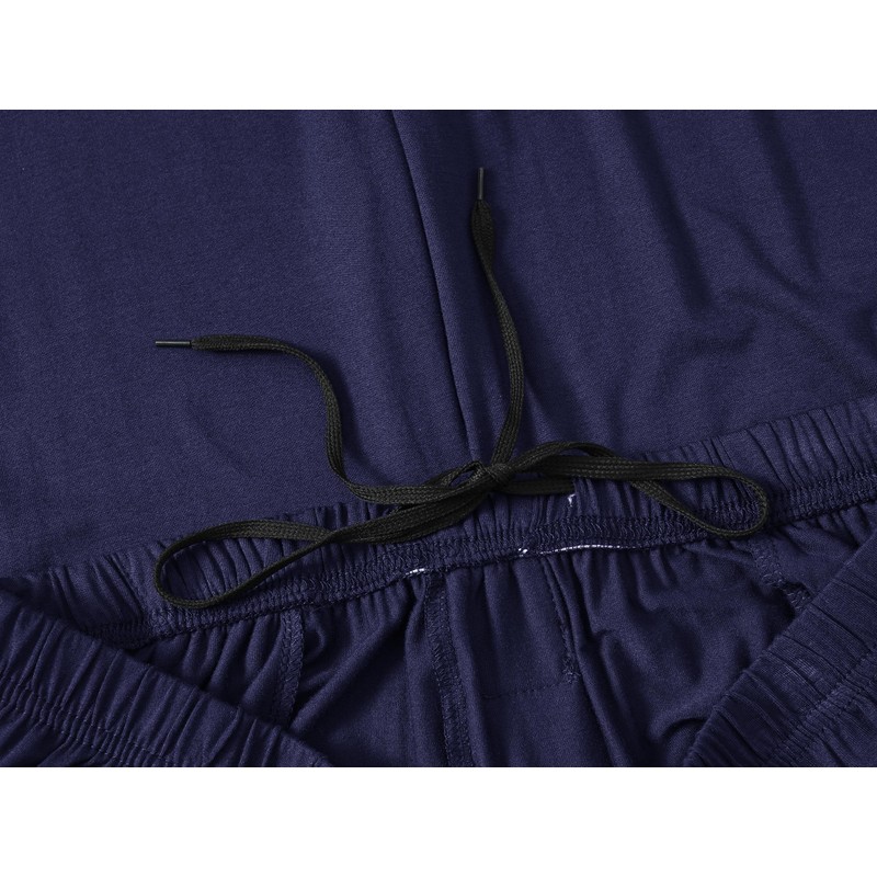 MoFiz Men's Pajama Bottom Pants Modal Lightweight Sleep Lounge Homewear