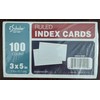 iScholar Index Cards, White, Ruled, 3 x 5 Inches, 100