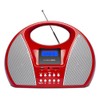 HANNLOMAX HX-510R Portable AM/FM Radio with USB/SD Port for MP3