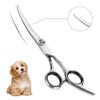 Chibuy Curved dog grooming scissors with Round Tips, Pet Shear