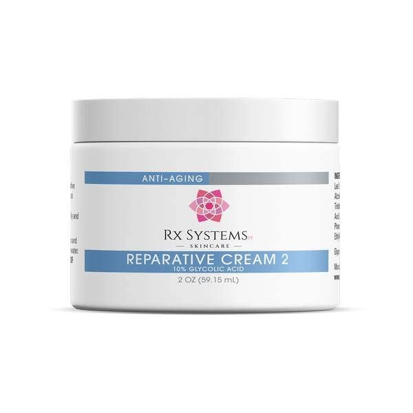 Reparative Cream 2 - The Best Anti Aging Cream for Women 10% Glycolic Acid Facial Firming Cream for Face, Neck, Chest, Decolletage. Goodbye to Wrinkles and Crepey Skin with this Anti Aging Cream!