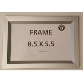 Elevator Permit Frame (Size 8.5 X 5.5 Inch, Heavy Duty - Aluminum,X)