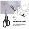 Hobbypark 0-14mm Hole Puncher Reamer w/Sleeve and Curved Scissors Set