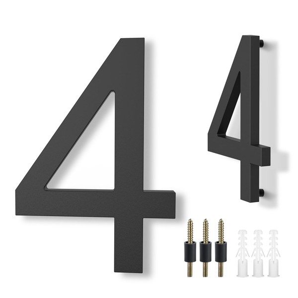 DEWEL Acrylic House Numbers, 20.3 cm / 8 Inch Large