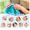 9 PCS Knitting Crochet Loop Ring for Fingers Metal Open
