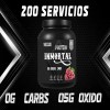 Óxido Nítrico Inmortal 1 Kg 200 Serv Varios Pre Entreno