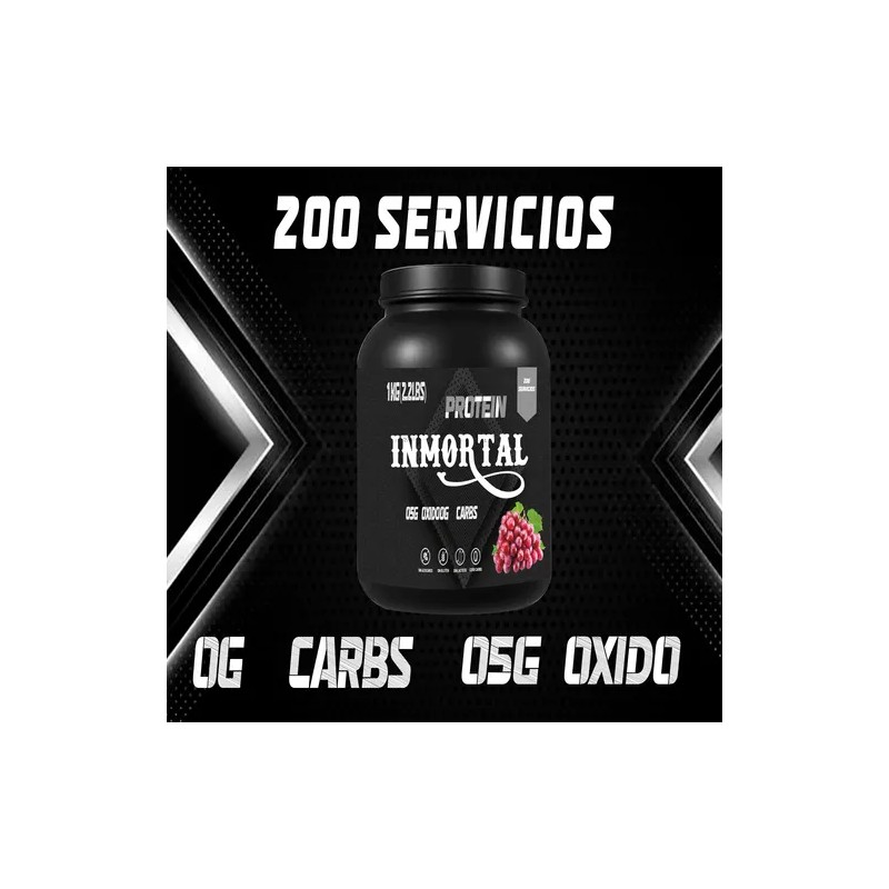 Óxido Nítrico Inmortal 1 Kg 200 Serv Varios Pre Entreno