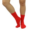 ToBeInStyle Womens Pack of 6 Trouser Solid Anklet Socks -