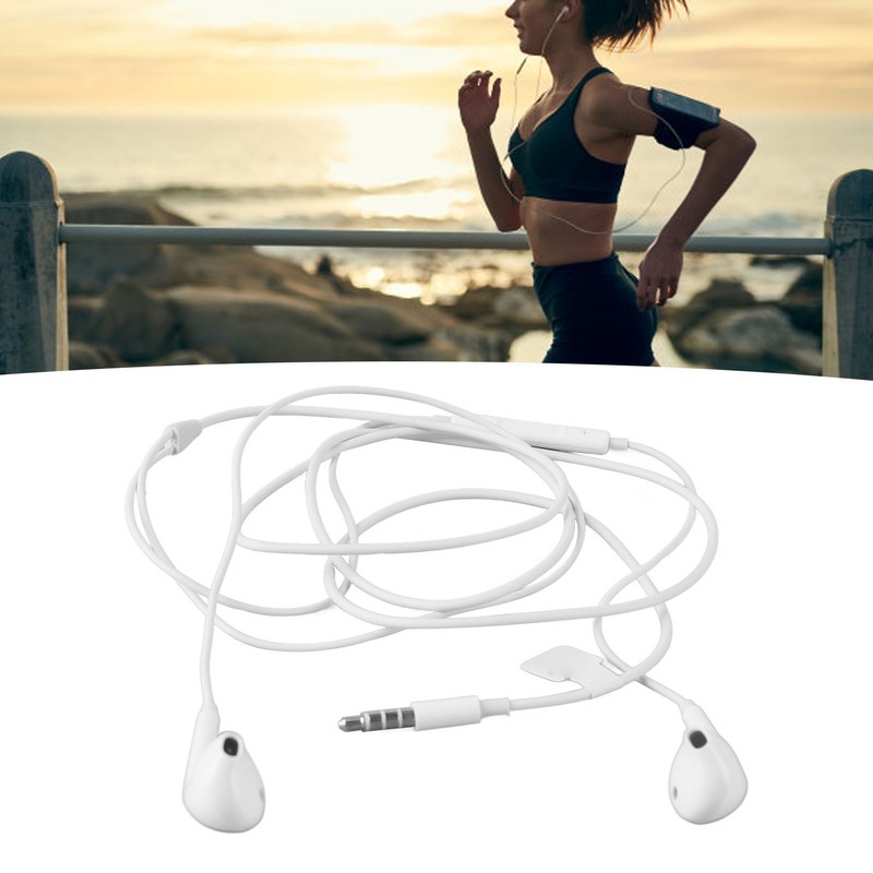 3.5mm Wired Headphones Noise Cancelling Strong Bass Built in Mic