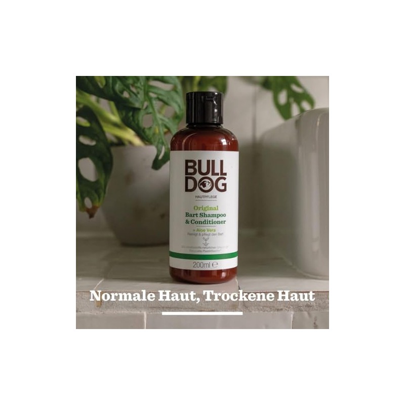 Bulldog Original Men's Beard Shampoo & Conditioner 200 ml
