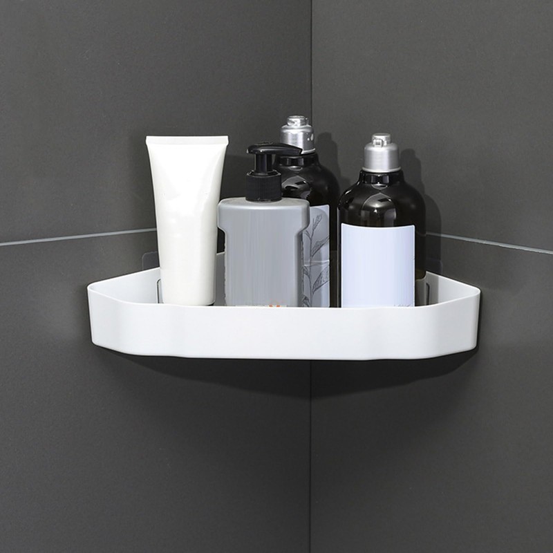 Corner Storage Shelf, Easy To Install Corner Shower Rack for