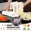5-Blade Vegetable Spiralizer for Veggie Noodles – Quick Kitchen Slicer
