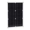18V 20W Semi Flexible Solar Panel Monocrystalline High Efficiency Waterproof