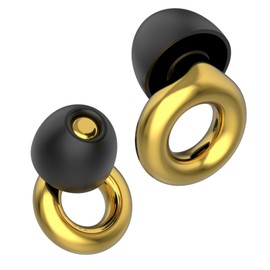 Ear Plugs for Sleeping, 4 Sizes, Noise Reducing Earplugs, Low Noise Reduction 25-32 db, Hearing Protection Ear Plugs, Soft Ear Plugs for Sleeping for Snoring (Transparent + Black)