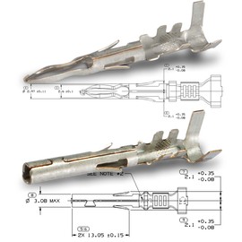 (4-PIN) 20 Amps Weather-Pack Waterproof Male Female4-Conductor Connector, Pin Socket Seal Kit 14-16 AWG