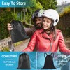 Large Motorcycle Cover Waterproof Outdoor,600D Heavy Duty Oxford Fabric,4 Reflective