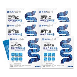 Chong Kun Dang Prelacto Microbiome 6 Boxes / Probiotics, Pro-Prebiotics, Vitamin D / 종근당 프리락토 마이크로바이옴 6박스유산균 프로 프리 바이오틱스 비타민D