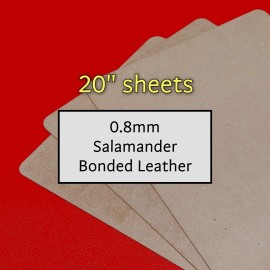Salamander 5 sheets 20" x 0.8mm Leather Board 0.8mm Salamander reinforcement Salpa