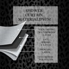 ZTTXL Shower Curtain (72" x 78"), Black Leopard Cheetah Print