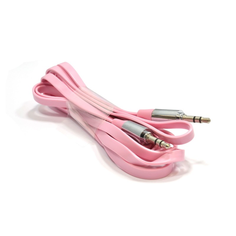 kenable FLAT 3.5mm Jack with METAL Plug Stereo Audio Cable