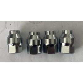 SHULIY 4pcs Front Rear Wheel Lug Nuts 0423-618 Replacement for 2006-2017 Arctic Cat ATV 400 500 650 700 1000 H2 TRV ALTERRA ATV Wildcat Sport Trail Prowler 550 700 1000 UTV