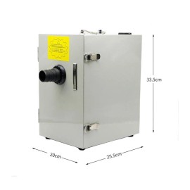 ALLIPH Dental Dust Collector Digital Control Strong Power Dental Lab Vacuum Cleaner - Digital Vacuum Cleaner