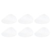 6PCS Round Placemat Woven White Table Mat Heat Insulation Easy
