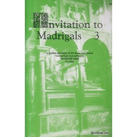STAINER AND BELL INVITATION TO THE MADRIGALS VOL.3 Classical sheets Choral and vocal ensembles