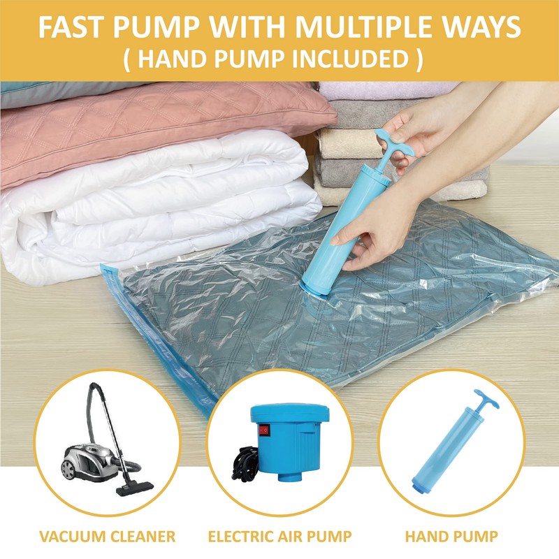 Vacuum Storage Bags, 10 Medium Space Saver Bags Vacuum Seal