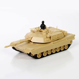 Forces of Valor 1:72 US M1A2 Abrams IRAK 2003 - Standing Model, Model Building, Diorama Model, Military Model Building, Plastic Kit, Beige