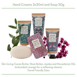 Heathcote & Ivory William Morris At Home Bird & Yare Velvet Hand Care Pouch