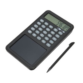 Scientific Calculator with Notepad 12 Digits LCD Display Calculator for Student Teacher Office High School Black